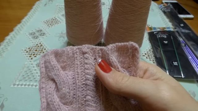 Покупки для вязания. Итальянская бобинная пряжа.