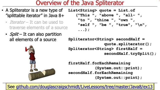 Understand Java Stream Spliterators смотреть онлайн
