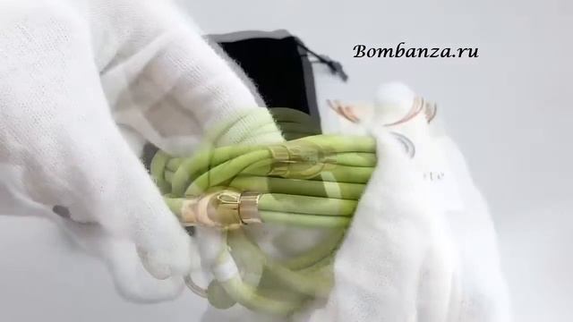 Браслет Qudo, Nodo RG салатовый, 124337