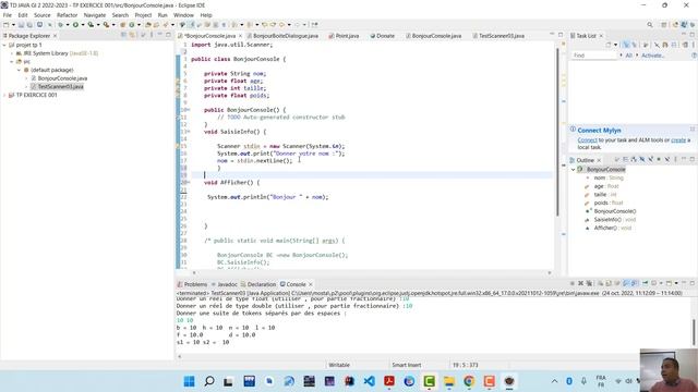 Saison 22 TP JAVA Séance 2 смотреть онлайн