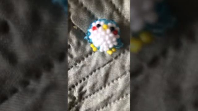 Пингвин амигуруми из бисера смотреть онлайн