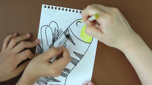 Как нарисовать зебру и как нарисовать динозавра для детей. Рисунки для срисовки. смотреть онлайн