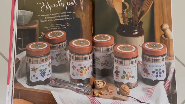 Обзор журнала по вышивке крестом Creation point de croix №98 | Французская вышивка крестиком смотреть онлайн