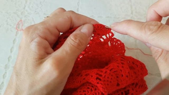 Шляпка крючком  Часть 2 Вяжем поля шляпки Crocheted Hat.