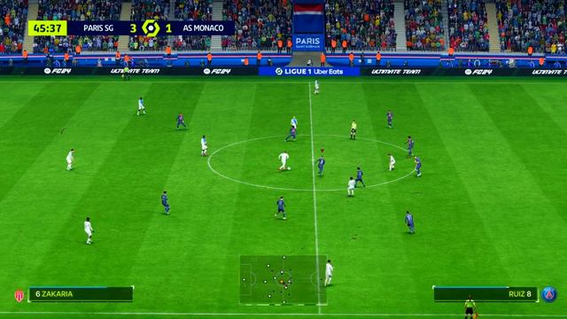 FC 24 - PSG vs AS MONACO | Ligue 1 | Xbox Series S [4K] смотреть онлайн