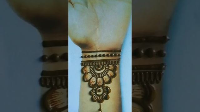 Mehandi design for front hand #shorts #youtubeshorts Mehandi fragrance ❤️❤️❤️