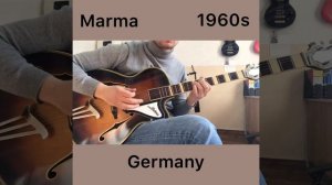 Marma guitars. Blues improvisation