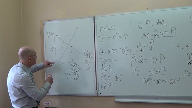 10. Достижение равновесия в условиях совершенной конкуренции. Часть 2