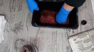 COLORING WOOL for cotton toys / ОКРАШИВАНИЕ ВАТЫ для ватных игрушек. Часть 1