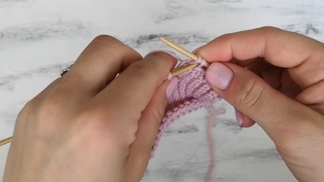 Лучший способ закрытия петель лицевой глади!