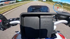 MEU TOP SPEED NOVA BMW F 900R 2023