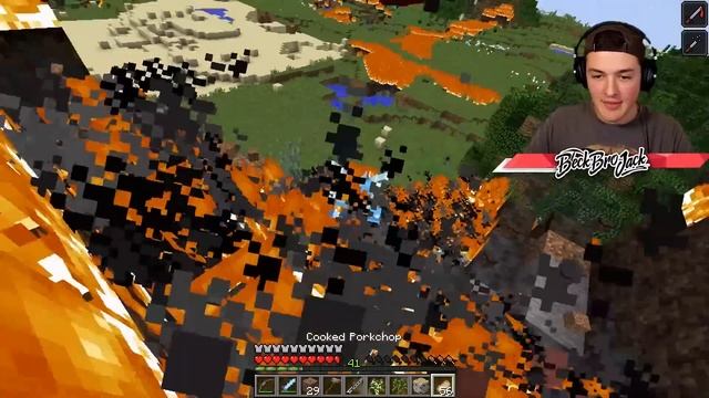 FIRE DRAGONS vs ICE DRAGONS IN MINECRAFT! смотреть онлайн