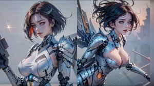 Меха! Боевой костюм - ИИ реалистичный Арт №25