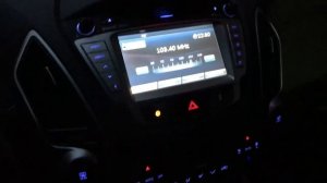 Подсветка в хендае  ix35