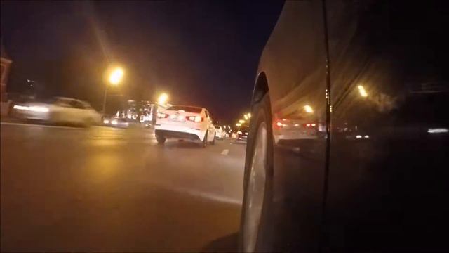 Садовое кольцо ночью за 3 минуты. Москва. (Moscow, Garden Ring) смотреть онлайн