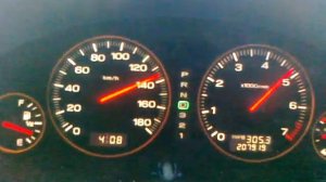 Subaru Legacy Lancaster6 VDC (outback, h6, ez30) acceleration 0-180 km/h