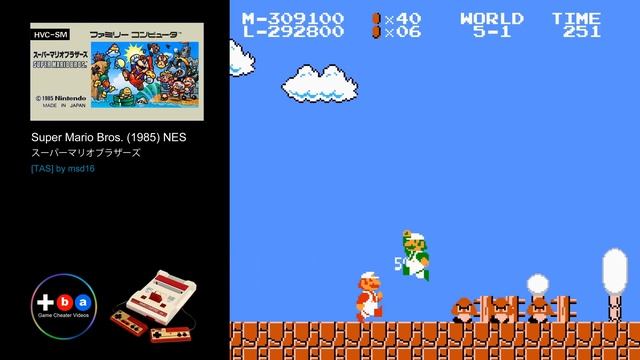 Super Mario Bros (1985) NES - 2 Players, Amazing co-op with 99 lives tricks! смотреть онлайн