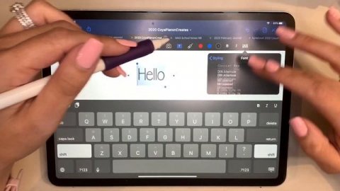 How to Import Fonts to your iPad & Use them in Goodnotes #tutorial #goodnotes #digitalplanning
