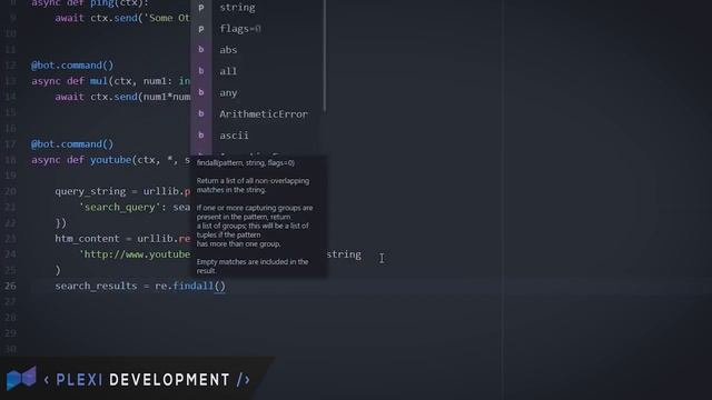 Python Bot Tutorial: YouTube Search Command [Ep. 6]