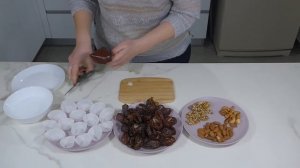 Полезные Вкусняшки ///Фаршированные Финики
