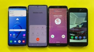 Samsung Galaxy S9, Samsung A51, Honor 7A Pro, Samsung Galaxy J260/ Alarm Outgoing, Incoming Calls