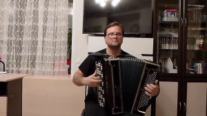 "Московская кадриль" на баяне, муз. Виктор Иванович Темнов