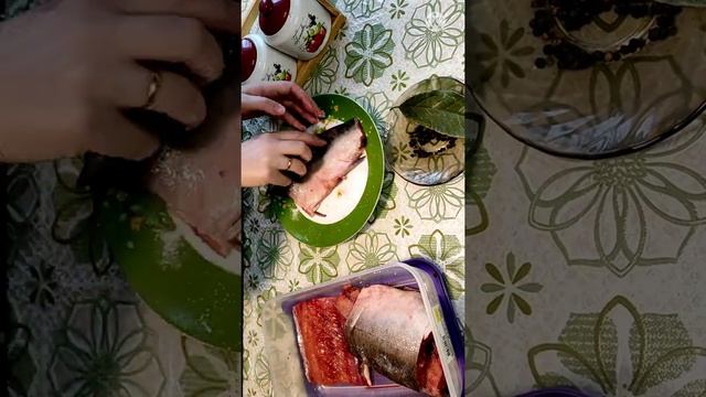 Вот как нужно солить горбушу / Малосольная Горбуша