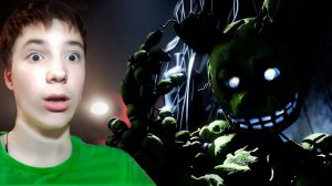 ЭТО НЕ ВОЗМОЖНО!!!СПРИНГТРАП СТАЛ В 100 РАЗ СИЛЬНЕЕ! ПРОХОЖДЕНИЕ Five Nights At Freddy's 3! #4