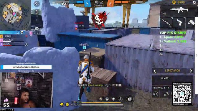 🔥 FREE FIRE AO VIVO - CLEITON 🔥 CLEITON REVELA 🔥 4x4 e 6X6 COM INSCRITOS 🔥 SALA PERSONALIZADA 🔥 #22 смотреть онлайн