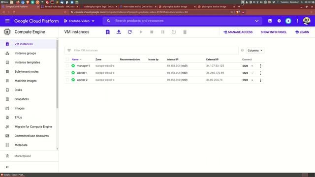 GCE'de bir Docker Swarm başlatın смотреть онлайн