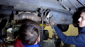 Колхозим глушак на LEXUS RX300 часть первая