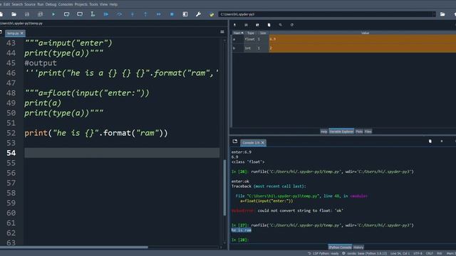Python Tutorial - 04 (INPUT AND OUTPUT FUNCTIONS IN PYTHON)