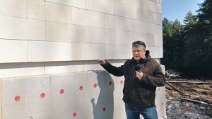 Когда начинать строить дом?  Дом из газобетона 315 м2