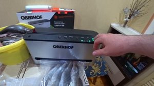 Как сохранить улов на долгое время!? Вакууматор Oberhof Leere T-30