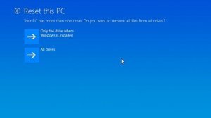 Сброс настроек Windows 10, если компьютер не загружается
