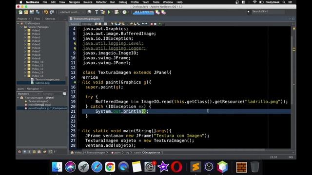 Gráficos en Java - Parte 14 Textura con Imagen смотреть онлайн