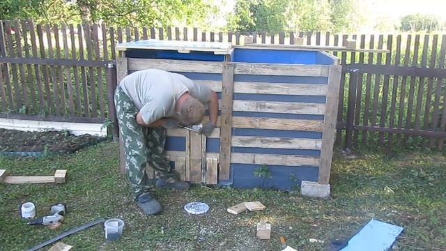 Компостер своими руками. Самый бюджетный вариант! смотреть онлайн