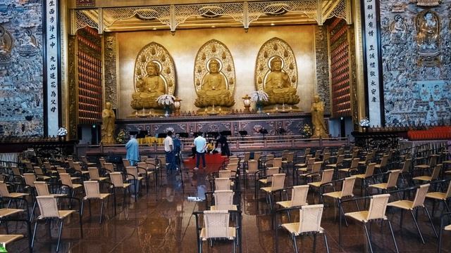 วัดฝอกวงซัน กรุงเทพฯ สถาบันพุทธศาสนาเถรวาท-มหายาน ไท่ฮวาซื่อ#เที่ยววัด#ท่องเที่ยว 4K смотреть онлайн