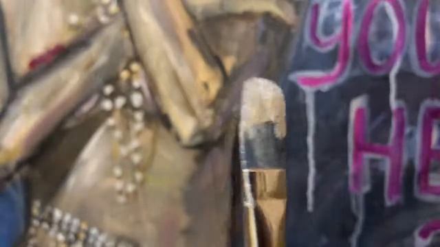 Art process - space girl. Процесс рисования. смотреть онлайн