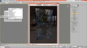 Урок по 3д макс и врей - создание морозных узоров - сложный материал vray
