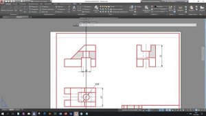 Обозначение разреза