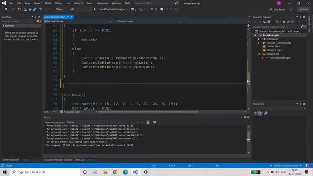 Code for Conversion to Min Heap From Binary Search Tree || C++ || English || By Vikas Shakya смотреть онлайн