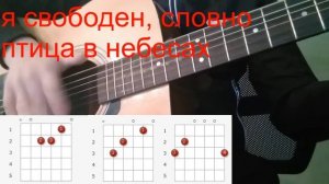 КИПЕЛОВ - Я свободен. Разбор на гитаре