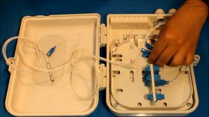 Сборка PON бокса FOB 04-16 (MDU 216)