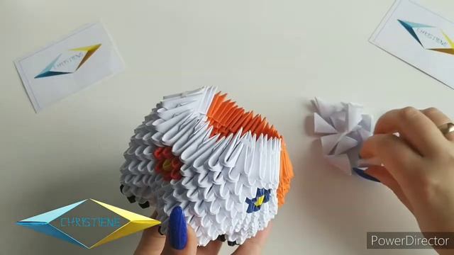 Бичок (Майстер-клас) Ox (Master class) Модульне оригамі, 3dorigami