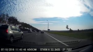 Минск-Дукора 07-10-2018 (timelapse 4x)