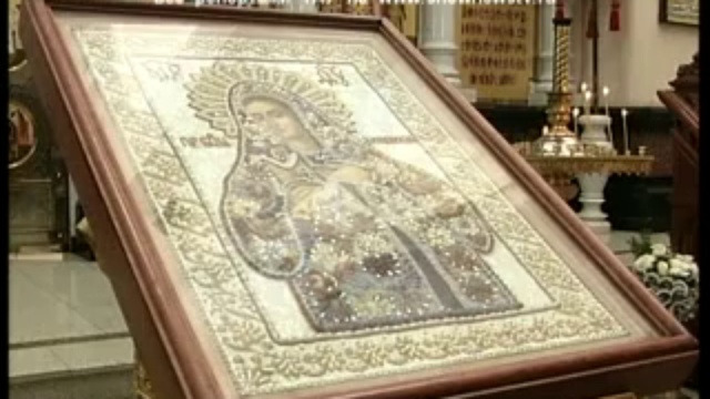 Икона Божией Матери "Калужская" в Храме-На-крови. ТАУ