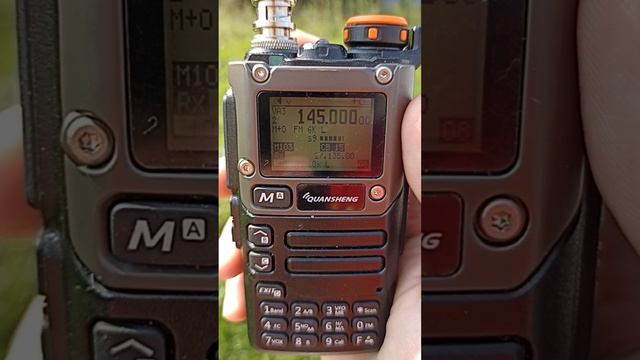 #quansheng + автомобильная СиБи антенна. Тест приема. #ham #hamradio #cibi #27mhz #ijv