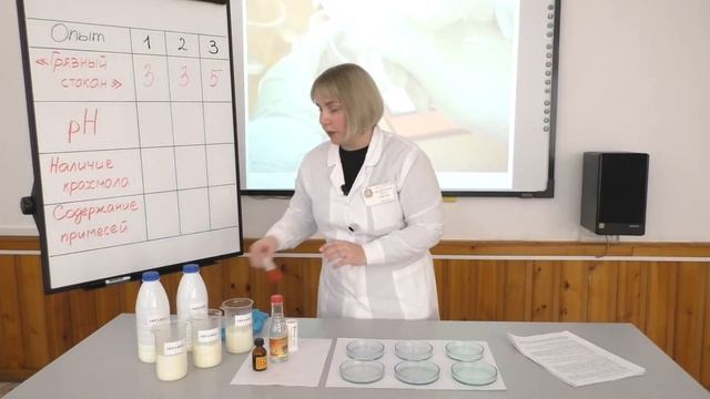 Профориентационный мастер-класс "Определение качества молока" смотреть онлайн