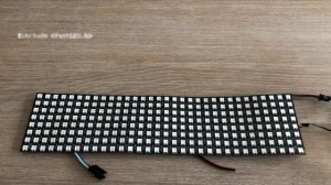 Coding with Color: Arduino's Control over 32x8 WS2812 LED Matrix PART1